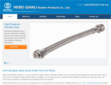 Tablet Screenshot of flexible-hose.org